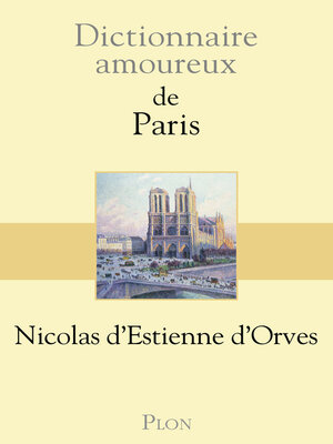 cover image of Dictionnaire amoureux de Paris